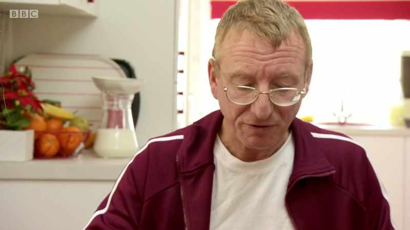 I actually feel I'd like to have a pie and chips now. - Right