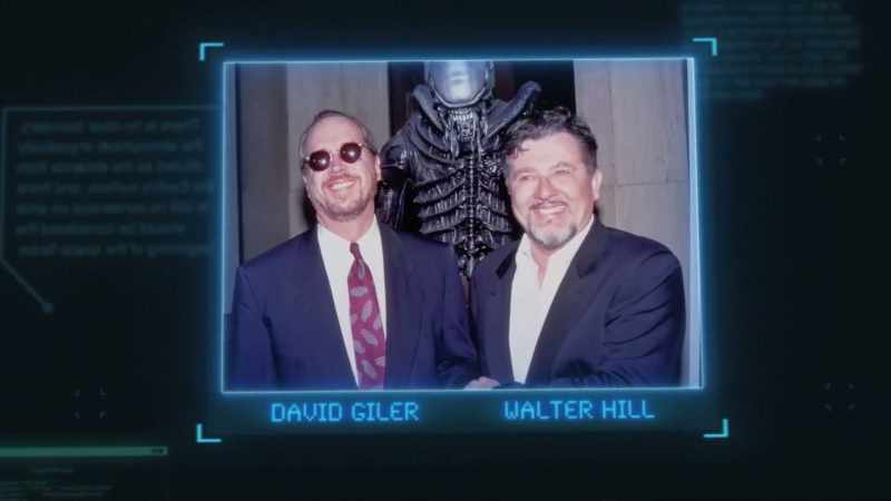 I was actually pitching something else to Walter Hill and David Giler