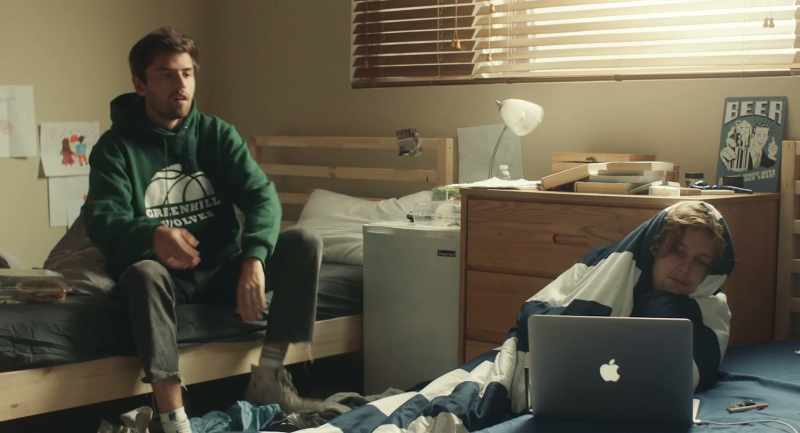 I actually slept in this girl's room