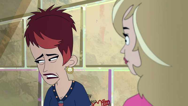 I actually think I was really upset about Mom and Dad splittin' up