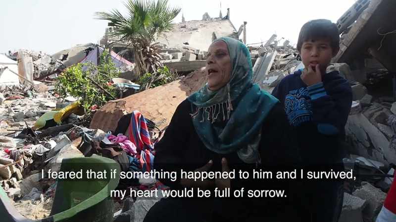 I was afraid that something had happened to him, and that I would be left alive but with a broken heart