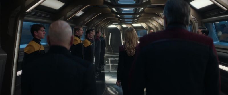 All hands prepare to leave space dock at 1930 hours