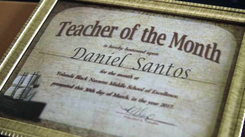 I also received another recognition