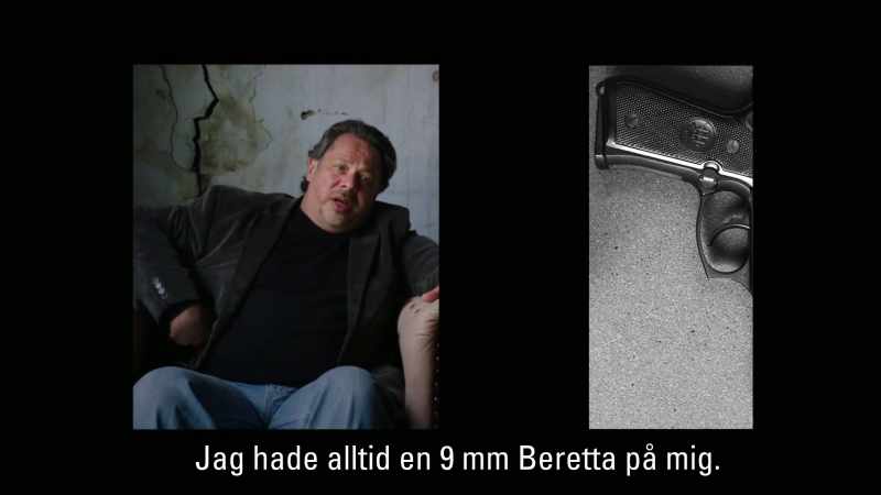 I always had a Beretta 9-millimeter on me