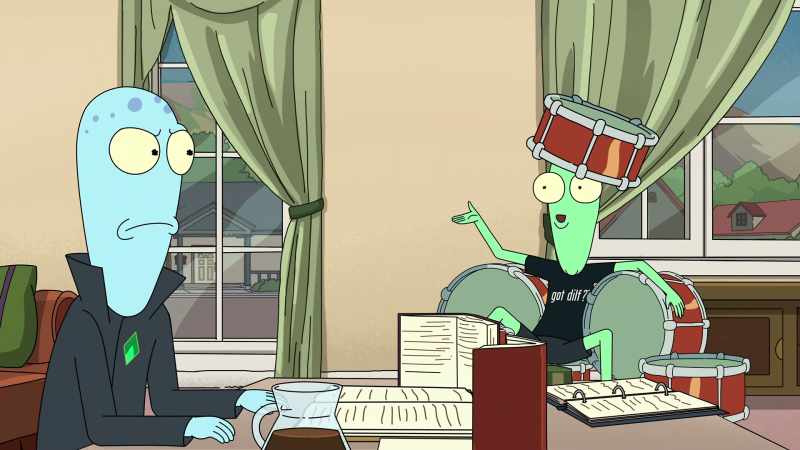 � I am. I'm studying how to get into a drumline