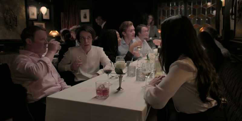 I am just drinking you two under the table. (CHUCKLES)