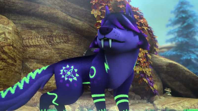 I am Miy, the Wolf Spirit