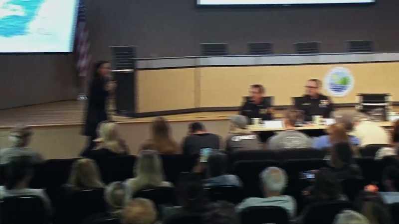 I am the city manager.[AUDIENCE BOOING]