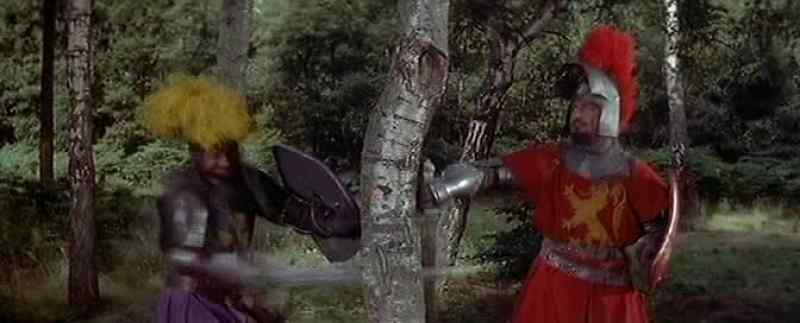 I am for thee, lone knight
