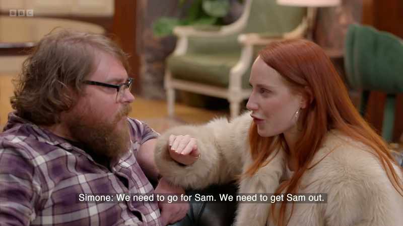I am, too. - I feel like she's a traitor