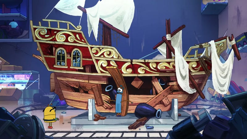 I am totally gonna fix all these models, starting with this ship
