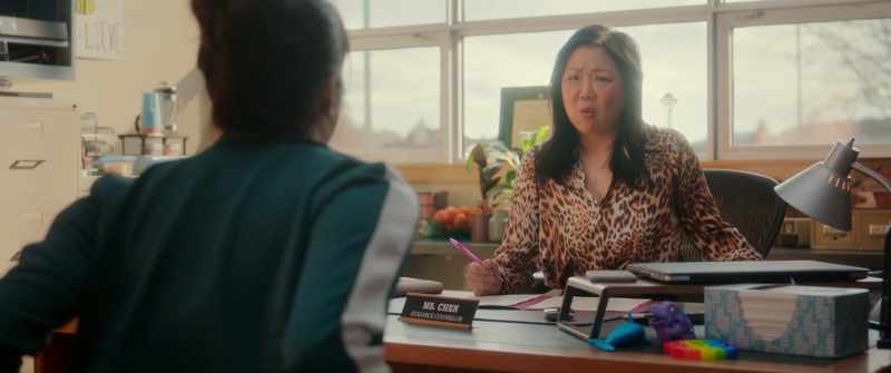 I am with a student right now! - Oh, that's okay. I'll wait