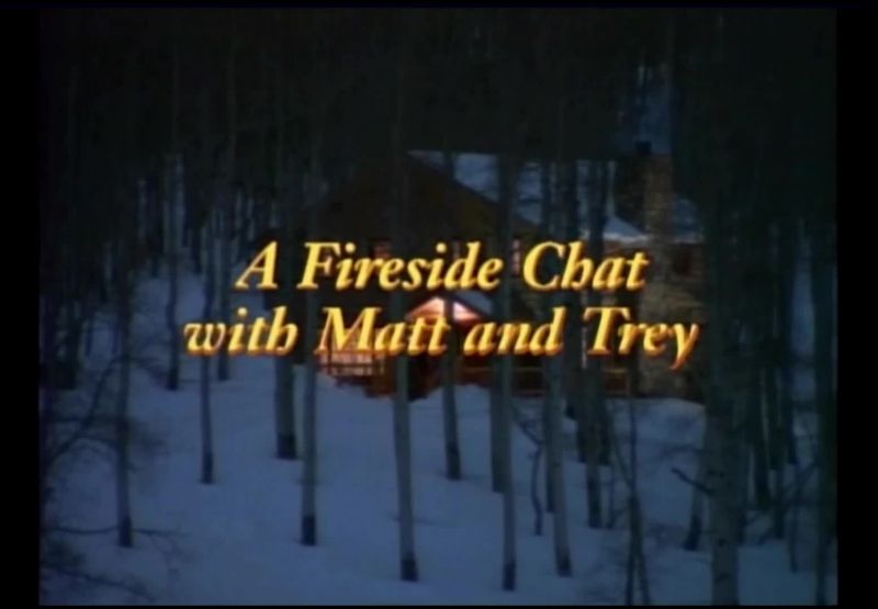 And now a fireside chat