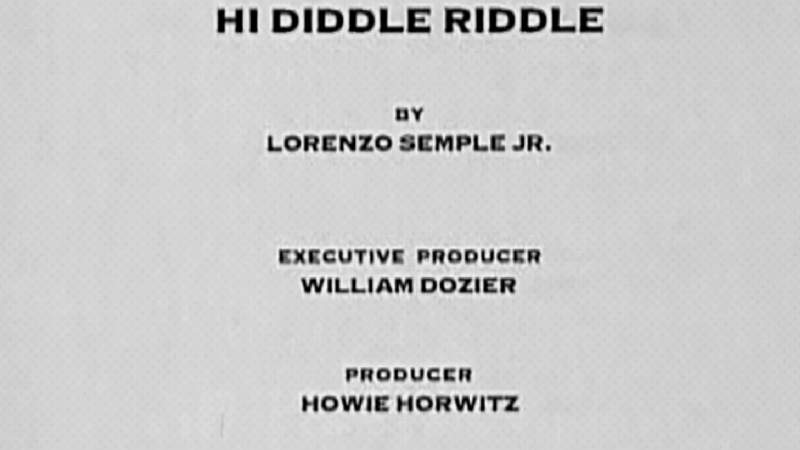 I asked to read the script