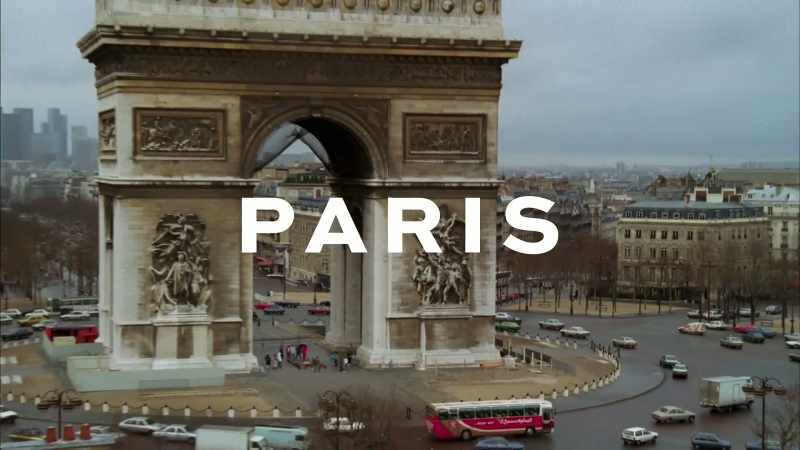 I believe I was almost 19 when I went to Paris