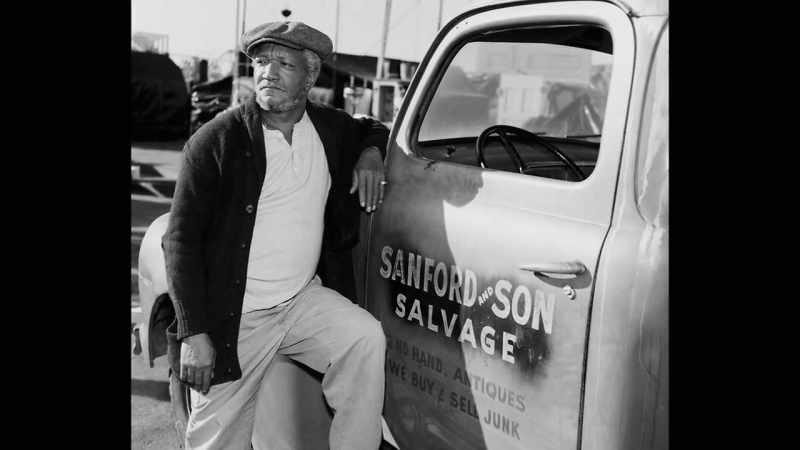 I brought Redd Foxx into it