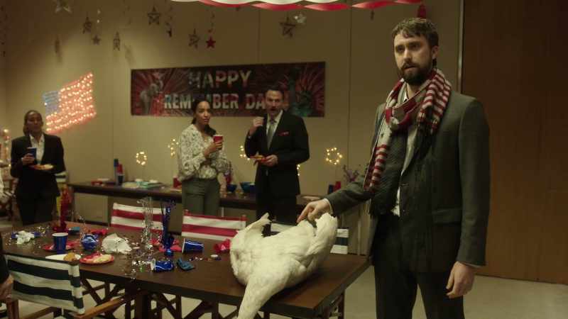I brought the goose, okay?