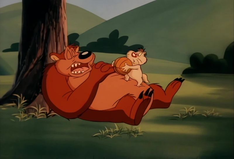 But old Mr. Bear wouldn't play