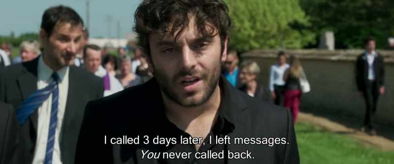I called three days later, I left messages. You never called back