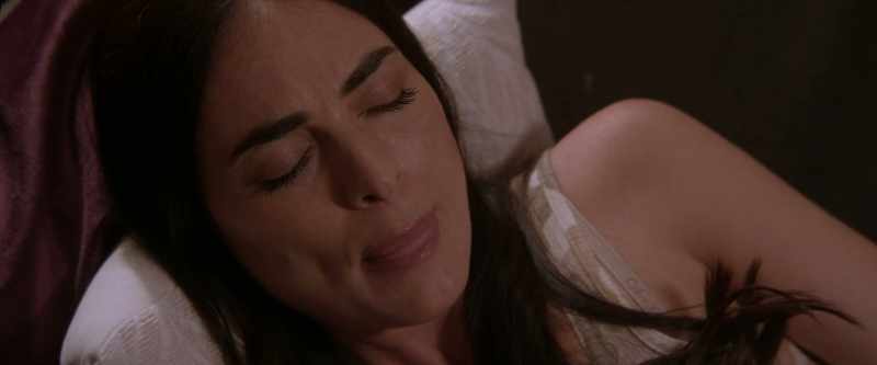 I can feel his hot breath on me