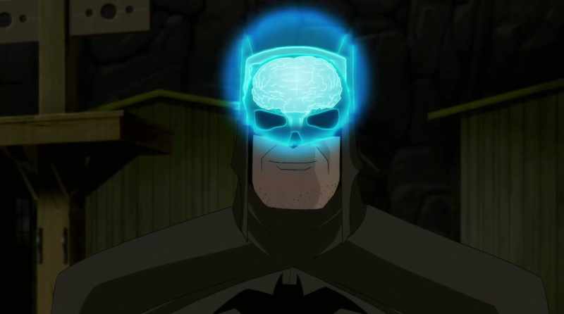 I can see your brain from here, Batman, and it's nothing to boast about