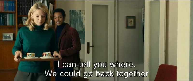 I can tell you where. We could go back together