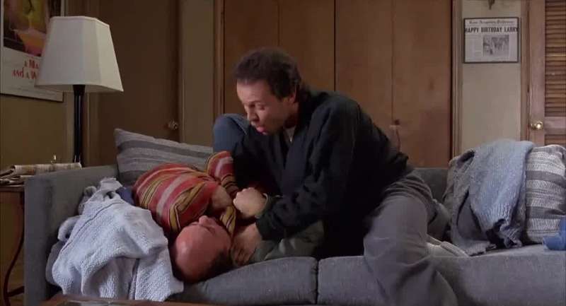 I can't breathe Because I'm choking you you moron