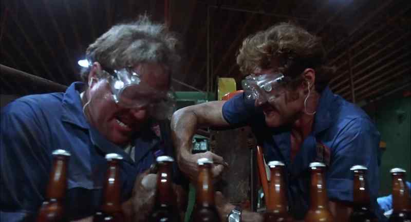 I can't keep 'em running like this. - Shut up and tighten it down