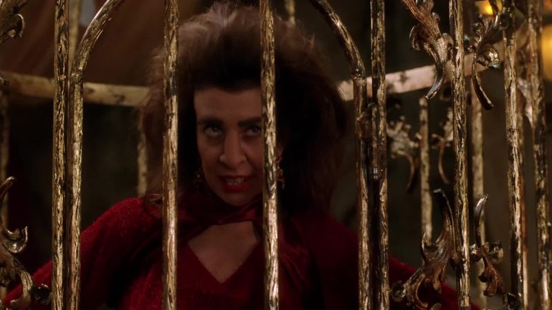 I can't let you out, she'll kill me. - She is me!