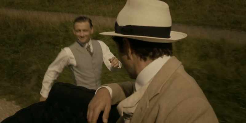 I can't let you run alongside the carriage