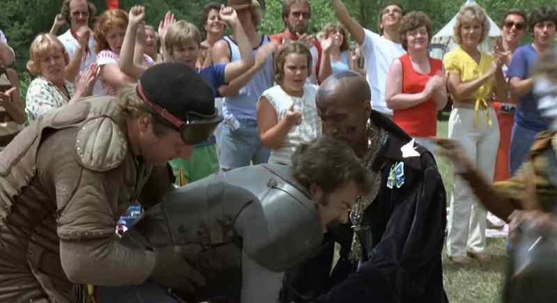 I can't raise my arm, Merlin. - Sit right down there