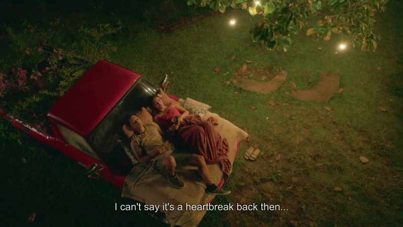 I can't say it was a heartbreak then