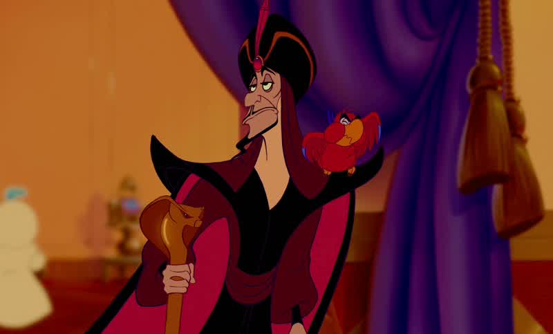 I can't take it any moreIf I gotta choke down on one more of those mouldy disgusting crackersBam WhackCalm yourself IagoThen I'd grab him around the head WhackSoon I will be sultan not that addlepated
