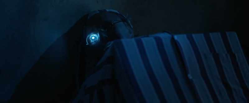 I can't turn my blue eye light off