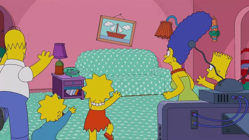 CHOIR: ♪ The Simpsons ♪