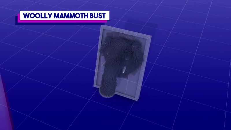 I chose a woolly mammoth