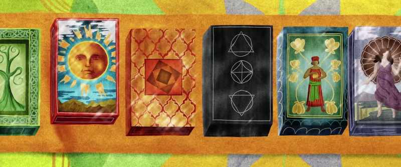 I collect rare and unusual tarot decks