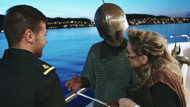 I could be like, did you know, Vikings