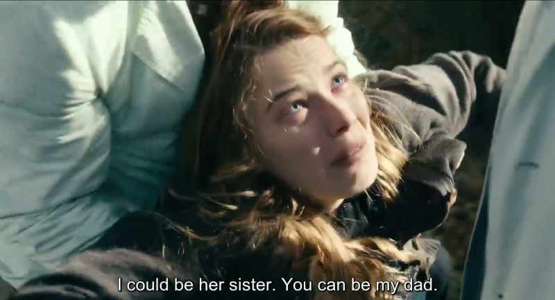 I could be her sister. you could be my dad
