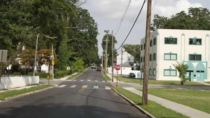 I could see another car at a stop sign