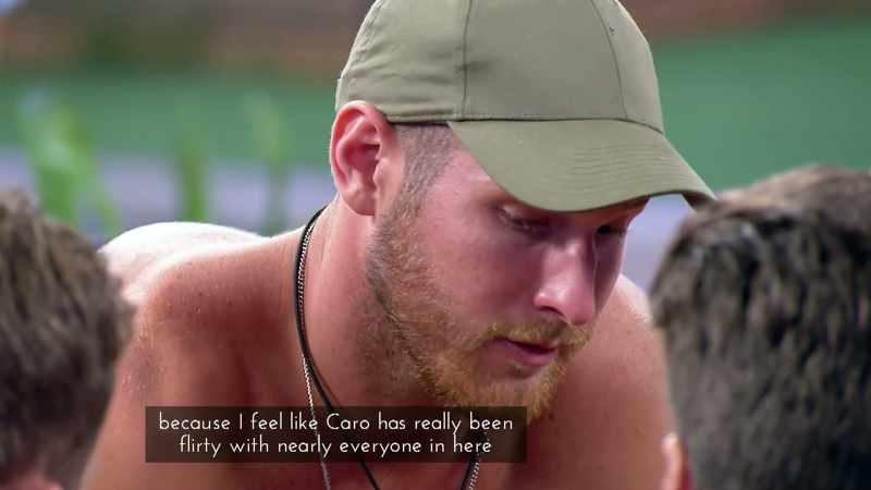 >> I COULDN'T DISAGREE, BECAUSE I FEEL LIKE CARO HAS BEEN FLIRTY