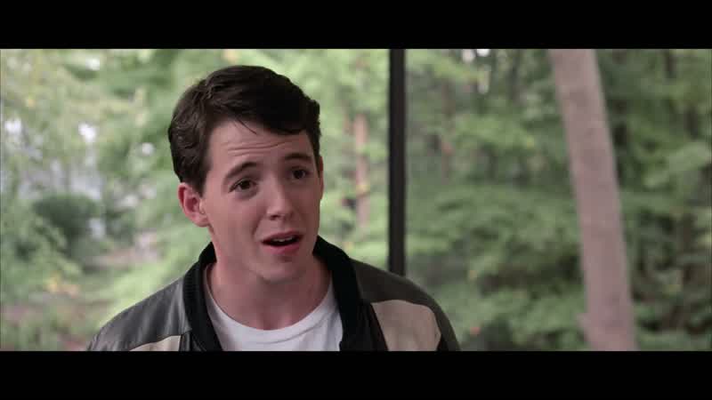 I could've stopped youIt is possible to stop Mr Ferris Bueller you know