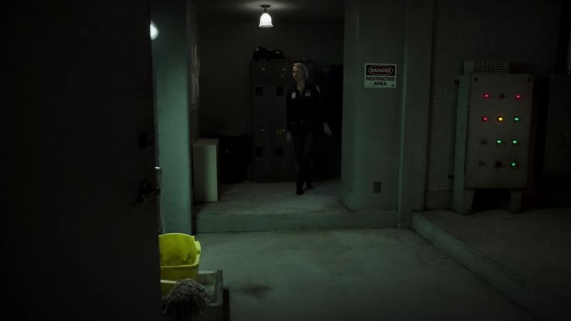 Creepy down here, isn't it? All right