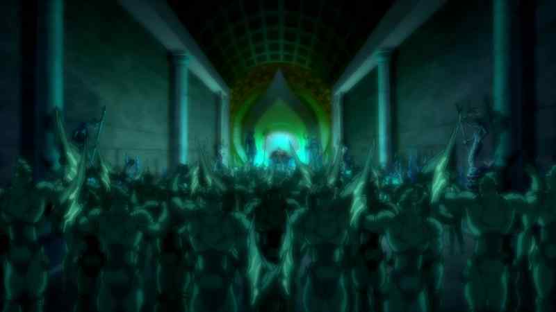 CROWD [CHANTING]: War, war, war!