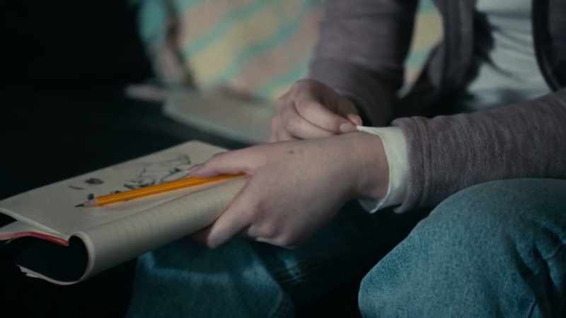 I was dealing with my acting to hurt myself