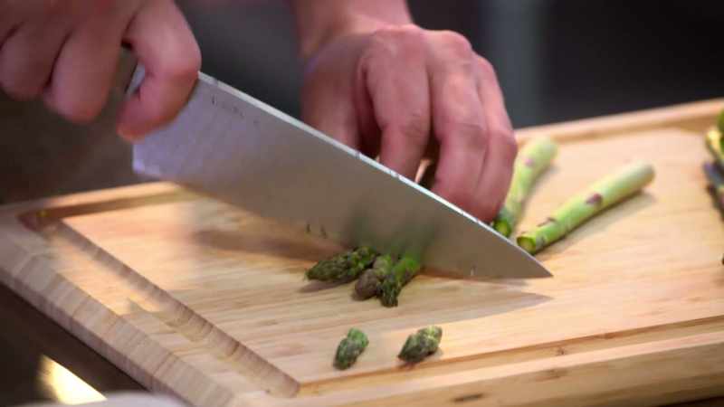 I decide to make an asparagus risotto