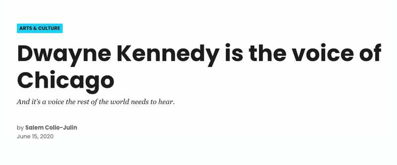 I did start to do-- Like, Bernie Mac used to have a room
