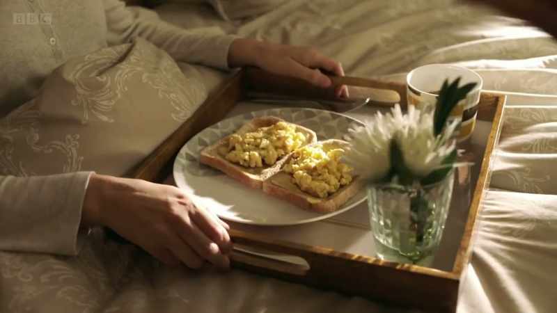 I did the scrambled egg thing that your dad used to do