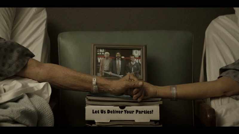 I did that with their hands. I customized that
