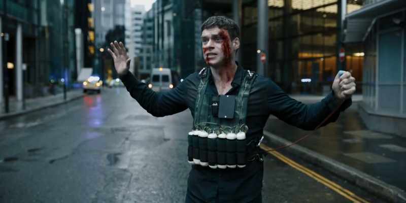 I didn't do this. I was put in this vest!